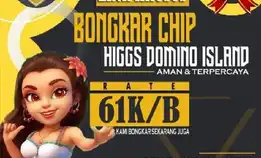 [ Terima ] Bongkar Chip Higgs Domino Island Terima Bongkaran