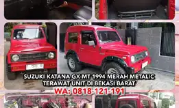 Suzuki Katana Gx Mt 1994 Merah Metalic Terawat Unit Di Bekasi Barat.Wa: 0818-121-191