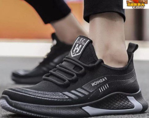 Sepatu Pria Fashion Sneakers Tali Kekinian Saytline 