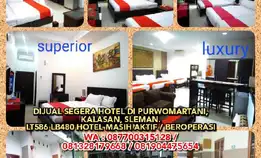 Hotel Dijual : Dijual Segera Hotel Di Purwomartani, Kalasan, Sleman.Lt586 Lb480 Hotel Masih Aktif