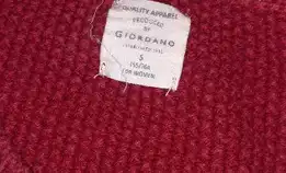 Giordano Maroon Sweater Rajut Women 