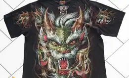 Kaos Rock Chang Dragon Head