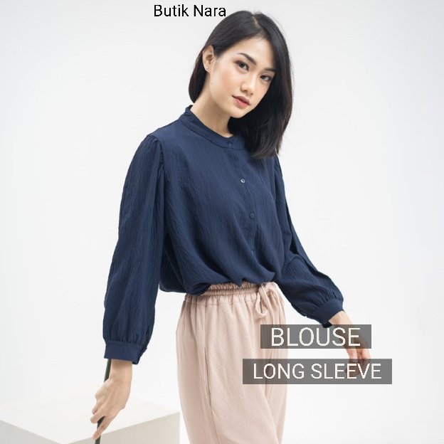 Blouse Loong Sleeve Fit