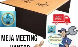 Meja Meeting Rapat Kantor Ukuran 180x90x75 Kuat Dan Awet Spesial 1.400.000 Free Ongkir Free Pasang 