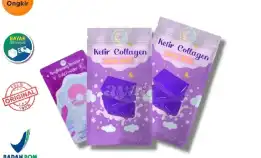 Kefir Collagen Soap Bar - Brightening Booster Gold Powder - Pemutih Badan Bpom Original