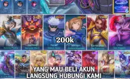 Jual Akun Mobile Legends Harga Murah Amanah Dan Terpercaya Mau Beli Langsung Hubungi Wa Kami : 082185051325