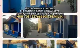 Dijual Rumah Strategis Di Condong Catur Yogyakarta.Lt122 Full Bangunan Kt4 Km1 Shm Imb.