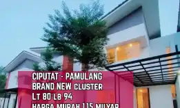 Rumah Mewah Dlm Komplek Di Ciputat.Dkt Gerbang Tol Pamulang.Bskpr