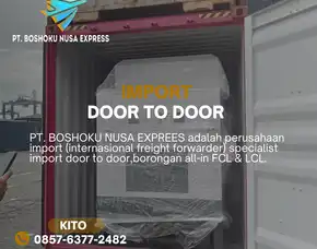 Jasa Import Mesin Door To Door Ke Indonesia