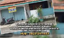 Rumah Nyaman Di Jl. H. Niming, Srengseng, Jakarta Barat. Persis Di Belakang Wisata Hutan Kota