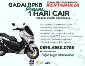 Terima Gadai Bpkb Motor Bandung