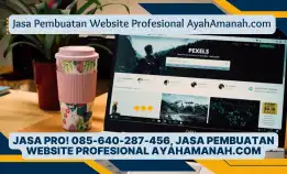 Jasa Pro! 085-640-287-456, Jasa Pembuatan Website Profesional Ayahamanah.Com