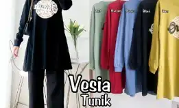 Baju Atasan Wanita Tunik Vesia