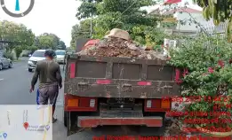 jasa buang puing tanah sampah proyek