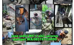 Sedot Wc Kroya Murah Wa:085747314499