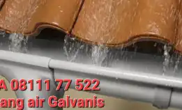 Talang Air Metal Galvanis Sentul Wa 0811 177 522