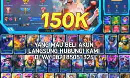 Jual Akun Mobile Legends Harga Murah Amanah Dan Terpercaya