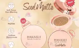 Hanasui Serum Cushion | Serum Cushion Soulmatte | Foundation | Flawless | Natural Dewy Finish | Perf