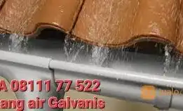 Talang Air Metal Galvanis Lampung Wa 0811177522 Solusi Talang Air Hujan