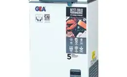 Cuci Gudang New Gea Chest Freezer Ab-108r Garansi