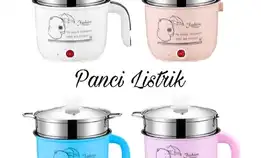 Panci Listrik Multifungsi 18cm / Panci Listrik Serbaguna / Panci Fashion