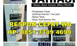 Wa 085137894699 Plat Nomor Timbul Mobil