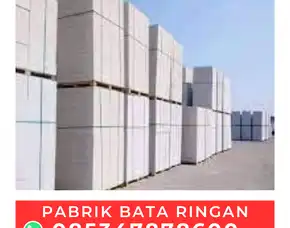 Wa : 0853-4787-8600 Bata Ringan Banjarmasin Ukuran 5 Murah Harga Pabrik