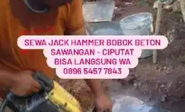 Sewa Jack Hammer Bobok Beton Ciputat - Cinere - Bojongsari