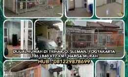 Dijual Rumah Di Triharjo, Sleman, Yogyakarta.Lt86 Lb40 Kt2 Km1 Harga Murah. H: 081229878699