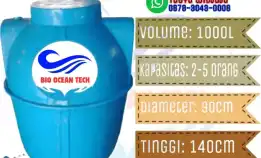 Bio Sepiteng 1000 L Bebas Sedot & Garansi 15 Tahun