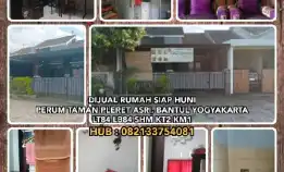 Dijual Rumah Siap Huni Di Perum Taman Pleret Asri, Bantul.Lt84 Lb84 Shm Kt2 Km1.H: 082133754081*