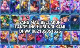 Jual Akun Mobile Legends Harga Murahh Amanah Dan Terpercaya