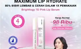 Pink Lip Serum I Serum Bibir Untuk Bibir Hitam | Lip Balm Pemerah Bibir