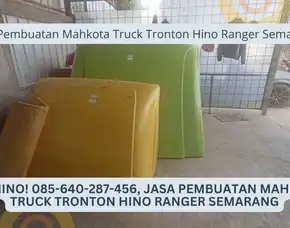 All Hino! 085-640-287-456, Jasa Pembuatan Mahkota Truck Tronton Hino Ranger Semarang