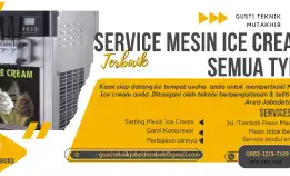 Kami Jasa Service Mesin Ice Cream Yang Terdaftar Di Pemerintahan Ri .Semua Merk Dan Type Dapat Kami