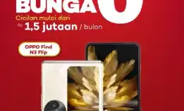 Segampang Itu Nyicil Oppo  Find N3 Flip Di Home Credit, Promo Bunga 0% Free Cicilan 1x