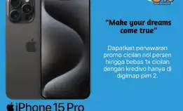 Kredit Iphone 15 Lebih Murah Dengan Kredivo