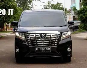 Toyota Alphard G 2.5 Atpm 2016 Hitam