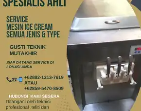 Service Mesin Ice Cream Profesional