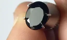 Natural Black Garnet No Heat