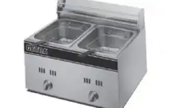 Cuci Gudang New Getra Gas Deep Fryer Gf-102g Garansi