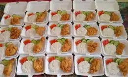 Nasi Box Home Made 