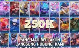 Jual Akun Mobile Legends Harga Murah Amanah Dan Terpercayaa