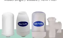 Water Purifier Single / Double / Refill Filter Air Kran Sws Keramik Cartridge Ceramic Saringan Air P