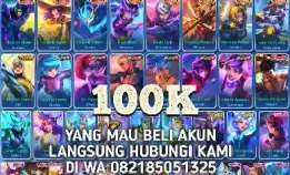 Jual Akun Mobile Legendss Harga Murah Amanah Dan Terpercaya