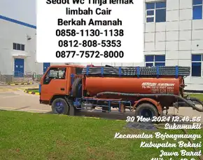 Jasa Sedot Wc Limbah Jababeka Wa.Me/6287775758000 Berkah Amanah