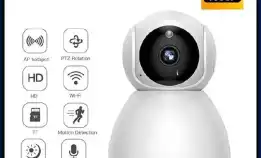 Cctv Smart Wifi Ip Camera Hd 1080p V380 Human Detection Q7s Snowman