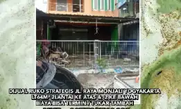 Dijual Ruko Strategis Jl. Raya Monjali Yogyakarta.Lt64m² 2lantai Ke Atas &  2 Ke Bawah