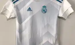 Adidas Climalite Real Madrid Club De Futbol (CF) Spain Original Kid Shirt / Kaos Anak 001