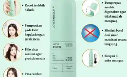 [ ORIGINAL ] Dry Shampoo Viral 150ml Semprotan Rambut Kering Untuk Mengembangkan Rambut Minyak Rambu